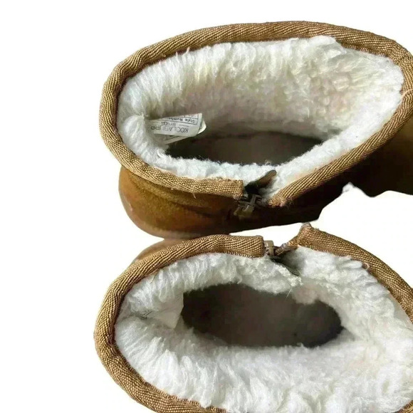 Koolaburra by UGG US size 5 in chestnut mini boots - Picture 6 of 11